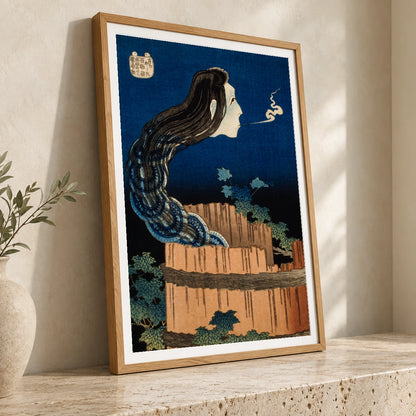 The Plate Mansion By Katsushika Hokusai — Japanese Ukiyo-e japanese ukiyo-e print by SaamCrafts