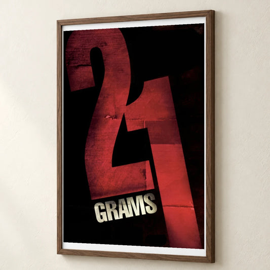 21 Grams (2003) — Movie Posters movie poster print by SaamCrafts