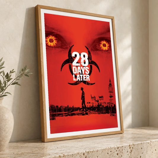 28 Days Later (2002) — Movie Posters movie poster print by SaamCrafts