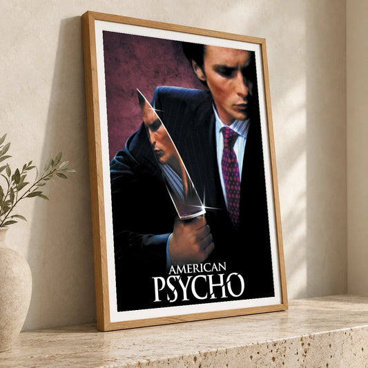 American Psycho (2000) — Movie Posters movie poster print by SaamCrafts