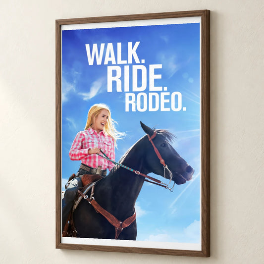 Walk. Ride. Rodeo. (2019) — Movie Posters movie poster print by SaamCrafts
