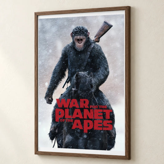 War For The Planet Of The Apes (2017) — Movie Posters movie poster print by SaamCrafts