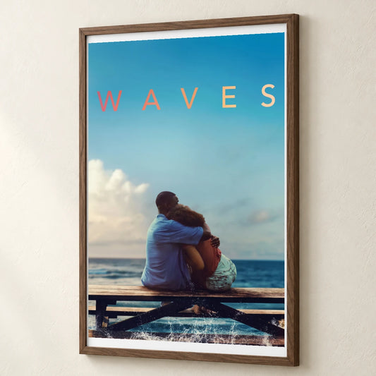 Waves (2019) — Movie Posters movie poster print by SaamCrafts
