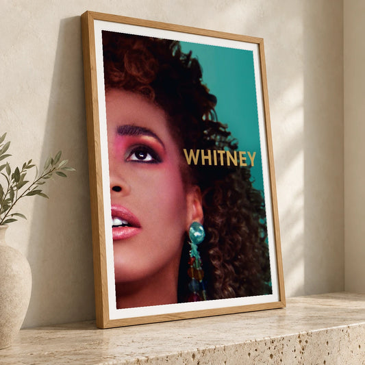 Whitney (2018) — Movie Posters movie poster print by SaamCrafts