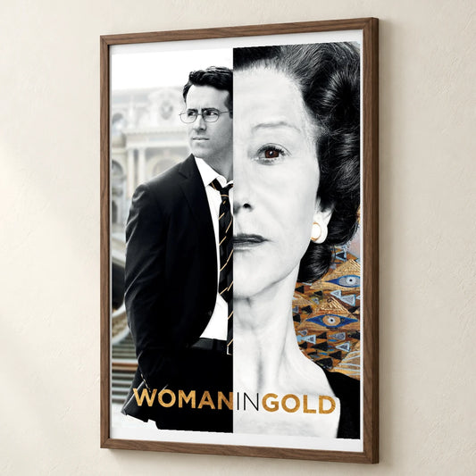 Woman In Gold (2015) — Movie Posters movie poster print by SaamCrafts