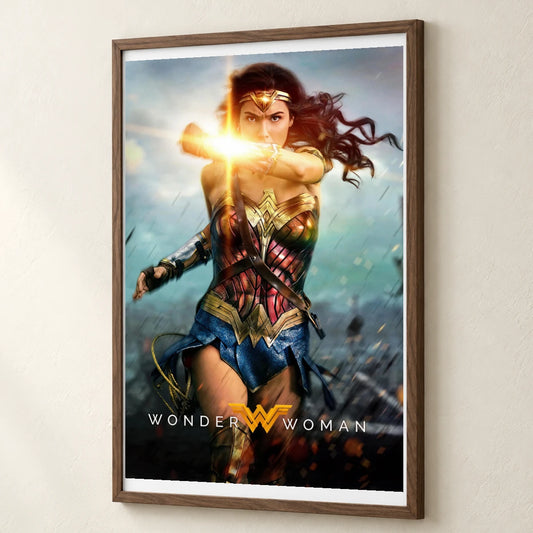 Wonder Woman (2017) — Movie Posters movie poster print by SaamCrafts