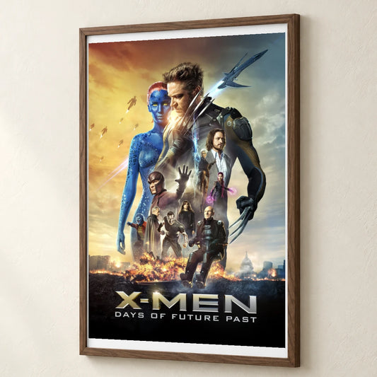 X Men Days Of Future Past (2014) — Movie Posters movie poster print by SaamCrafts
