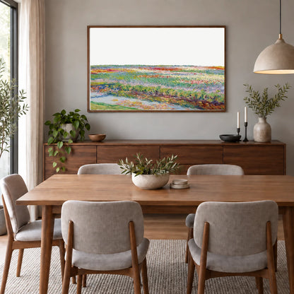 Monet LXXXVIII — Claude Monet shown in a styled interior