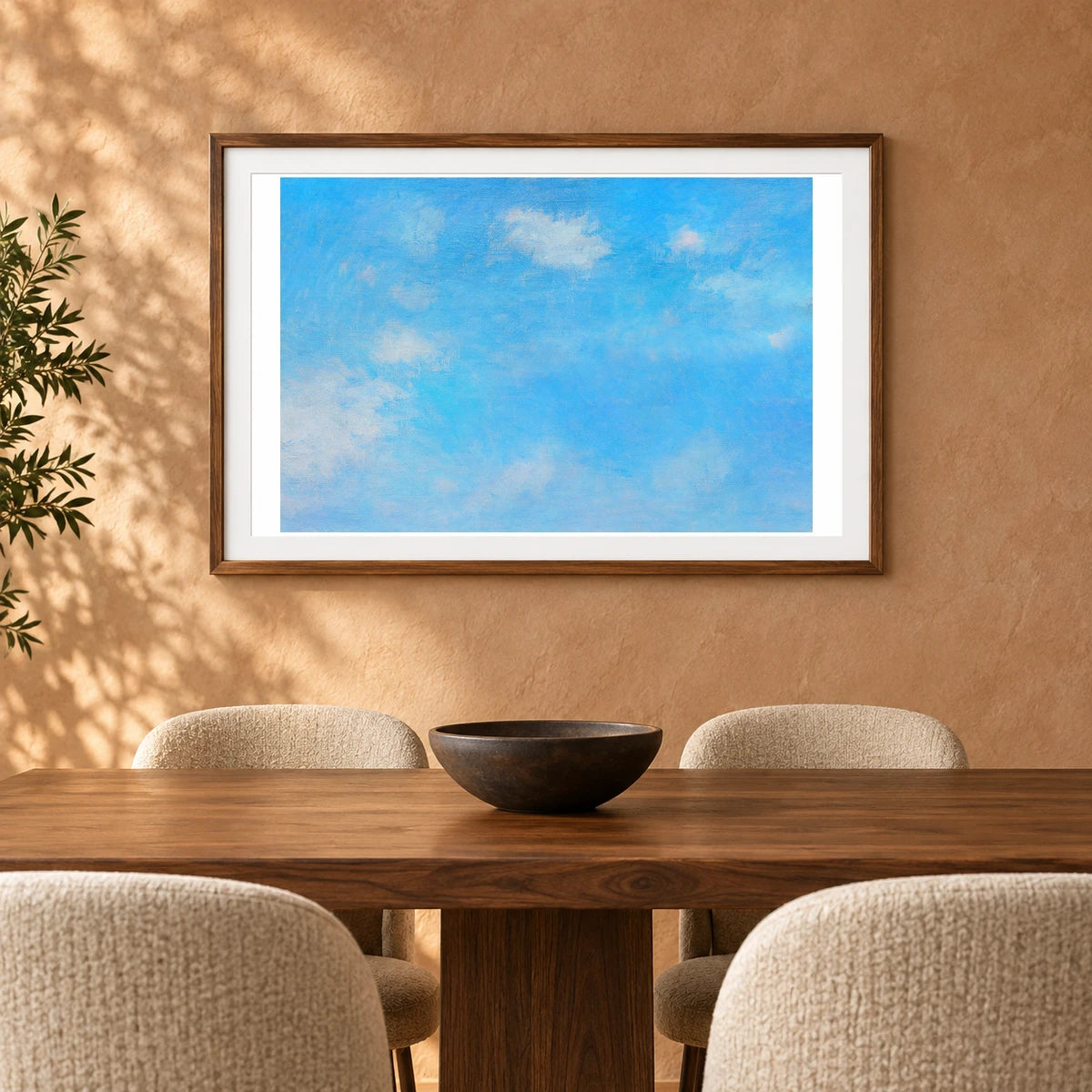 Monet LXXXIX — Claude Monet shown in a styled interior