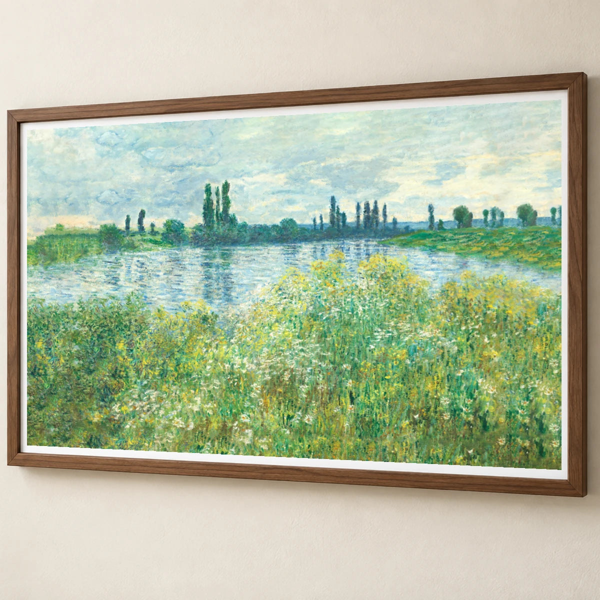 Monet XCI — Claude Monet claude monet print by SaamCrafts