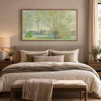 Monet CI — Claude Monet shown in a styled interior