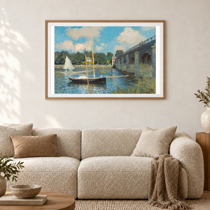 Monet CII — Claude Monet shown in a styled interior