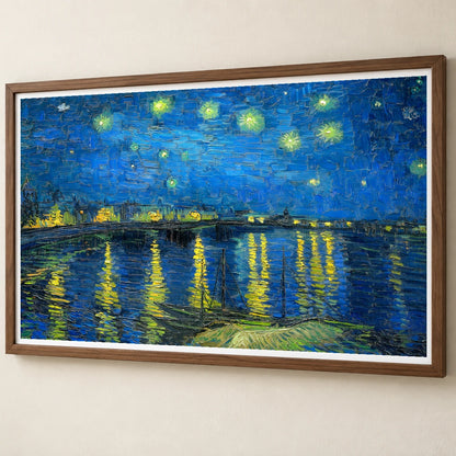 Starry3 — Vincent van Gogh vincent van gogh print by SaamCrafts