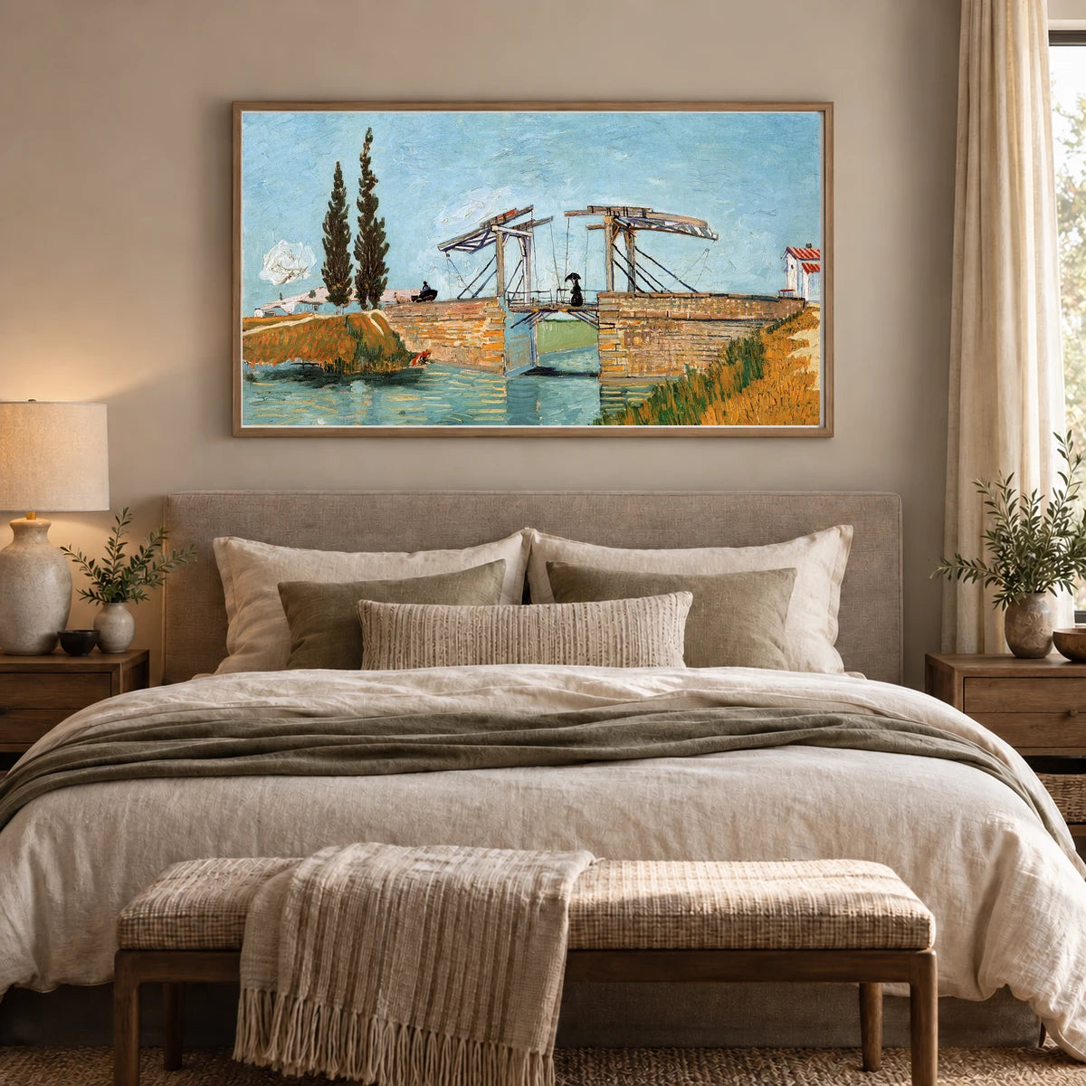 Van Gogh III — Vincent van Gogh shown in a styled interior