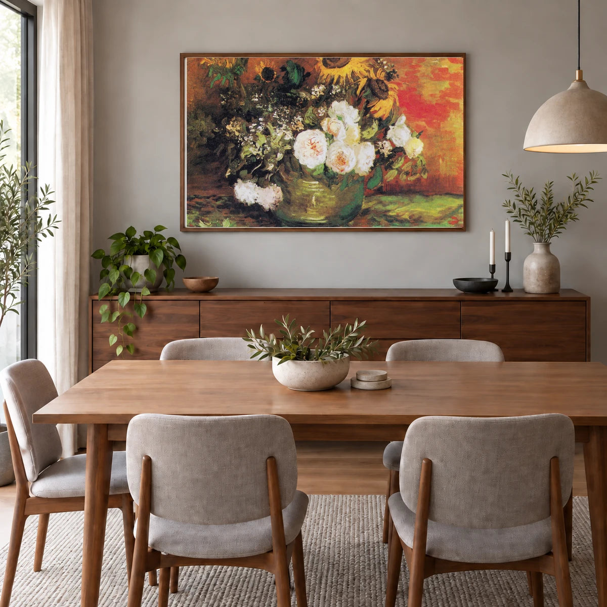 Van Gogh IV — Vincent van Gogh shown in a styled interior