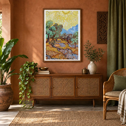 Van Gogh VII — Vincent van Gogh shown in a styled interior