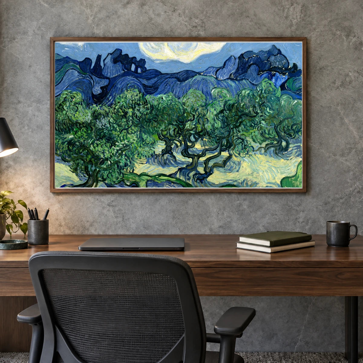 Van Gogh VIII — Vincent van Gogh shown in a styled interior