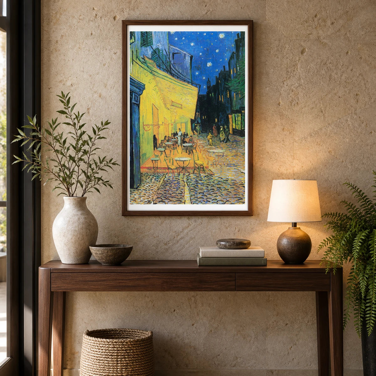 Van Gogh (13.8) — Vincent van Gogh shown in a styled interior