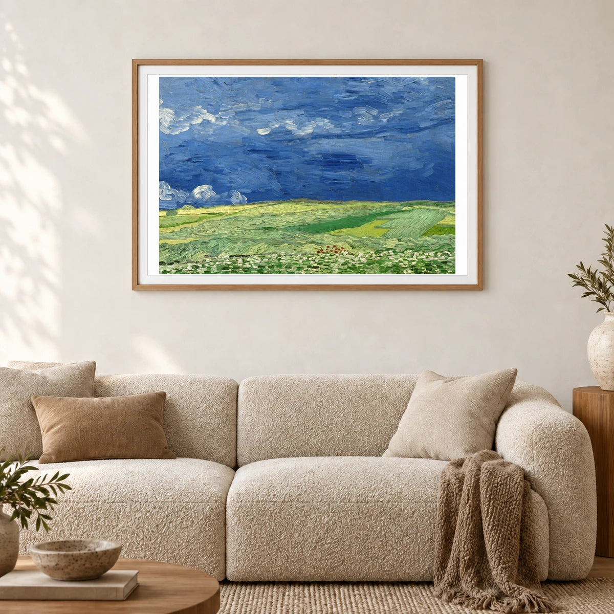 Van Gogh XI — Vincent van Gogh shown in a styled interior