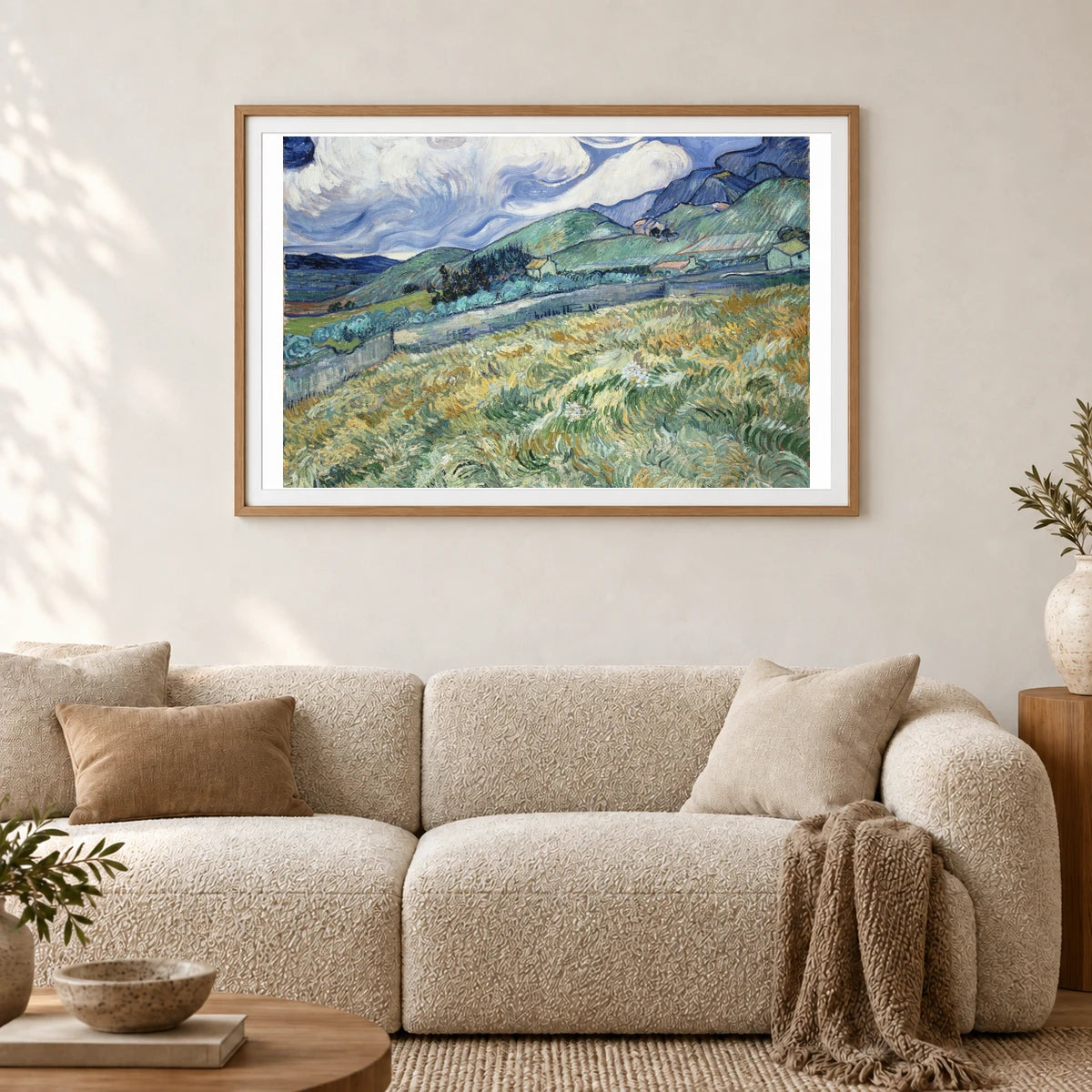 Van Gogh XII — Vincent van Gogh shown in a styled interior