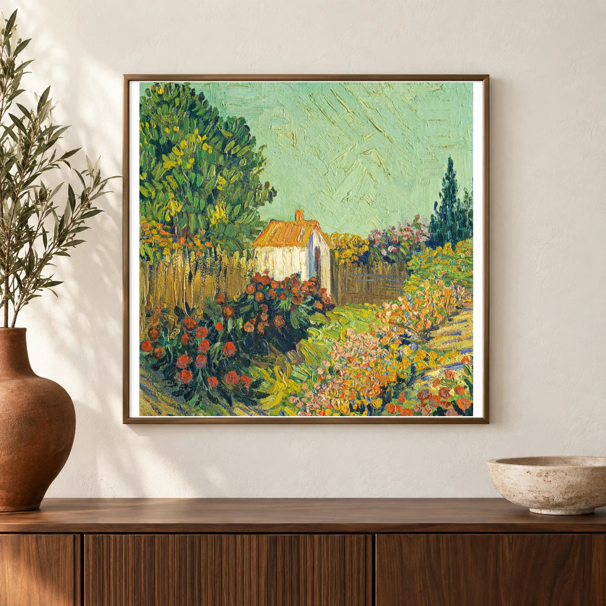 Van Gogh XIII — Vincent van Gogh shown in a styled interior
