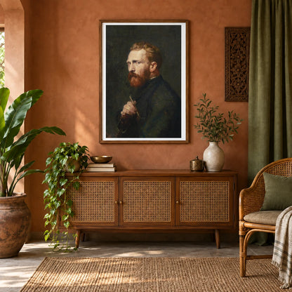 Van Gogh XIV — Vincent van Gogh shown in a styled interior