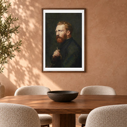 Van Gogh XIV — Vincent van Gogh shown in a styled interior