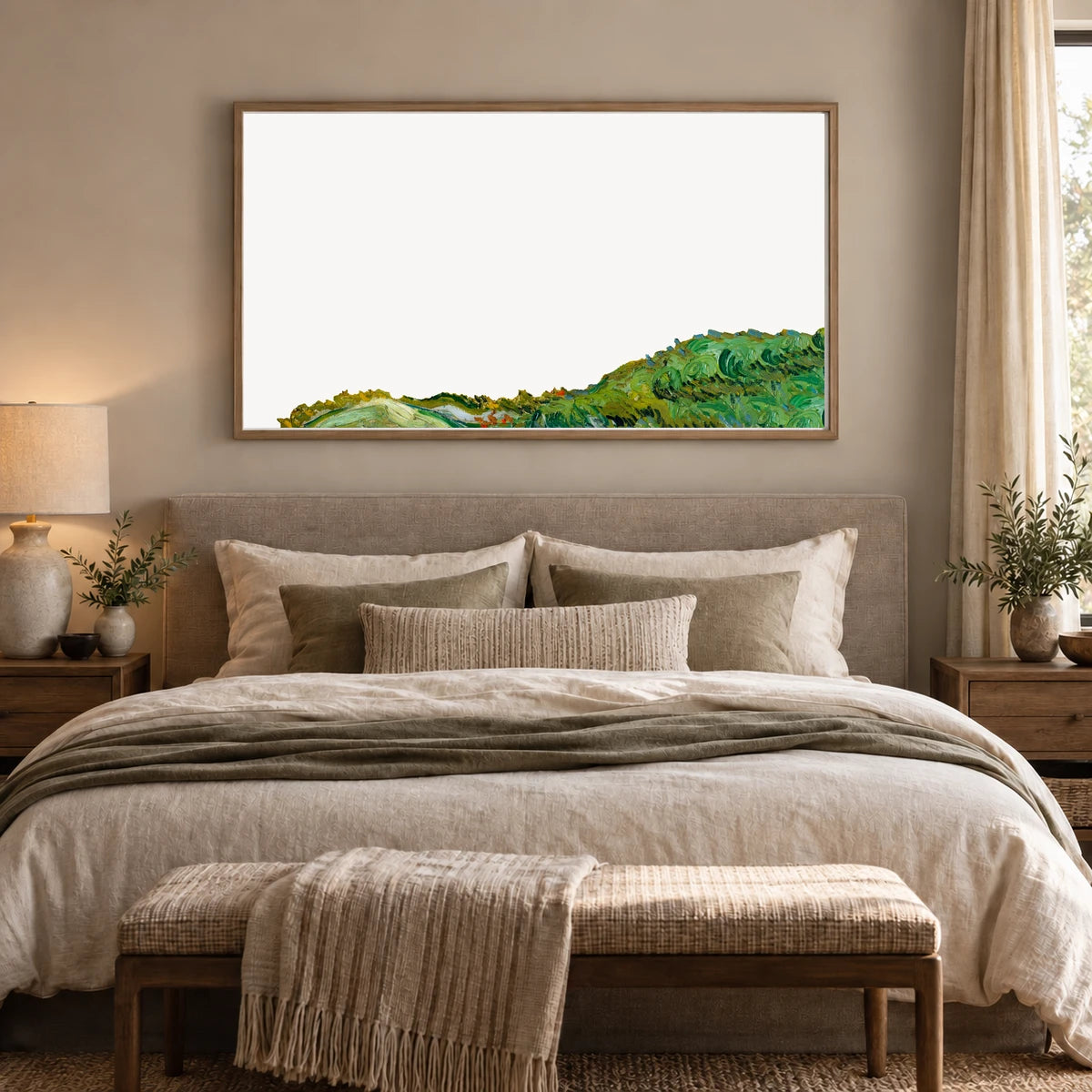 Van Gogh XV — Vincent van Gogh shown in a styled interior