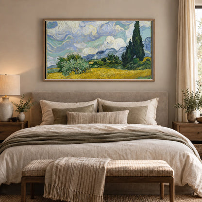 Van Gogh XVII — Vincent van Gogh shown in a styled interior