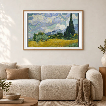 Van Gogh XVII — Vincent van Gogh shown in a styled interior