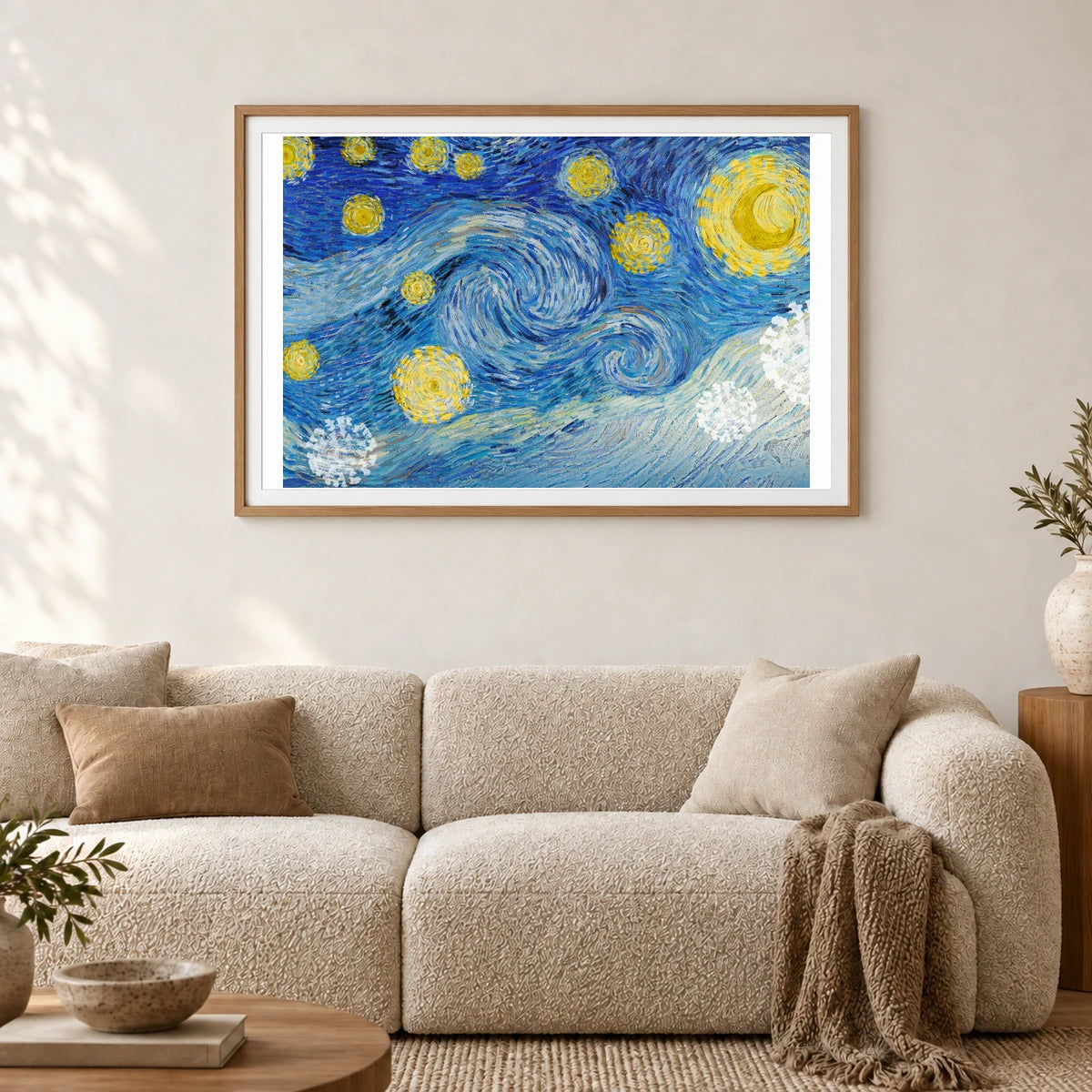 Van Gogh XXII — Vincent van Gogh shown in a styled interior