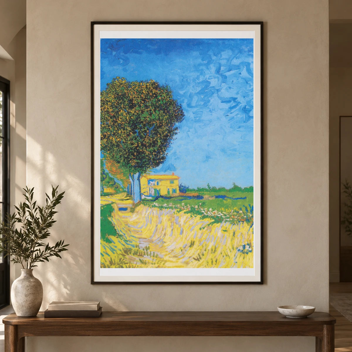 Van Gogh XXIV — Vincent van Gogh shown in a styled interior