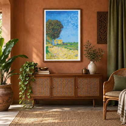 Van Gogh XXIV — Vincent van Gogh shown in a styled interior