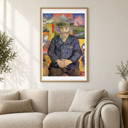 Van Gogh XXV — Vincent van Gogh shown in a styled interior