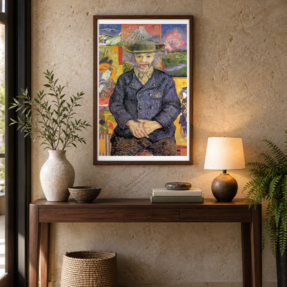 Van Gogh XXV — Vincent van Gogh shown in a styled interior