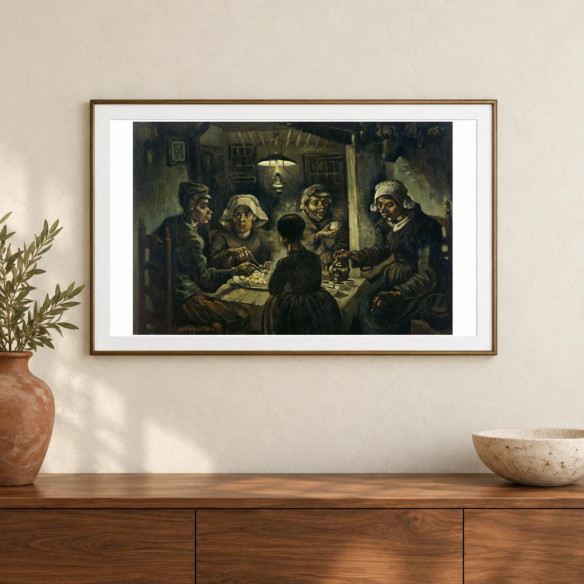 Van Gogh XXVI — Vincent van Gogh shown in a styled interior