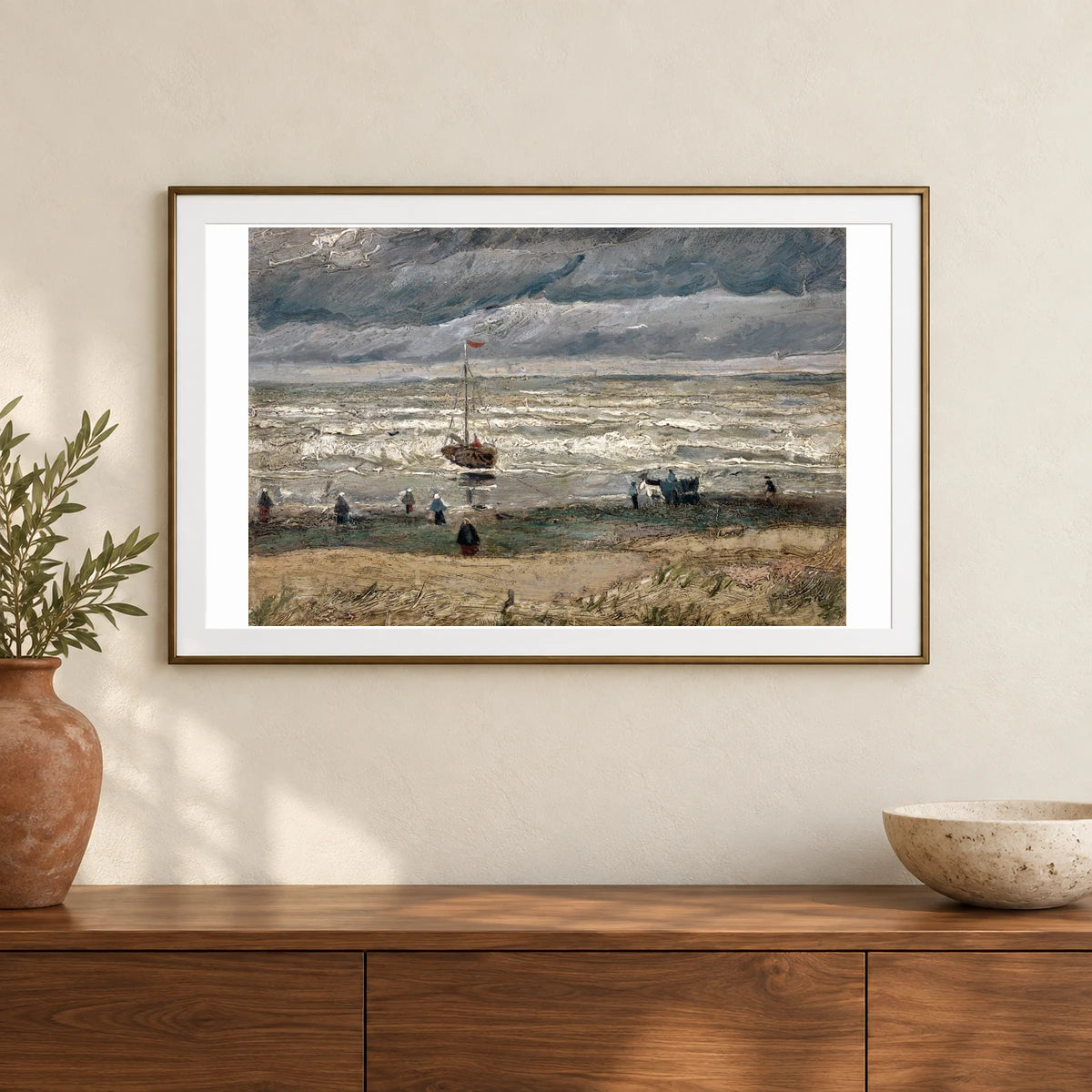 Van Gogh XXVIII — Vincent van Gogh shown in a styled interior