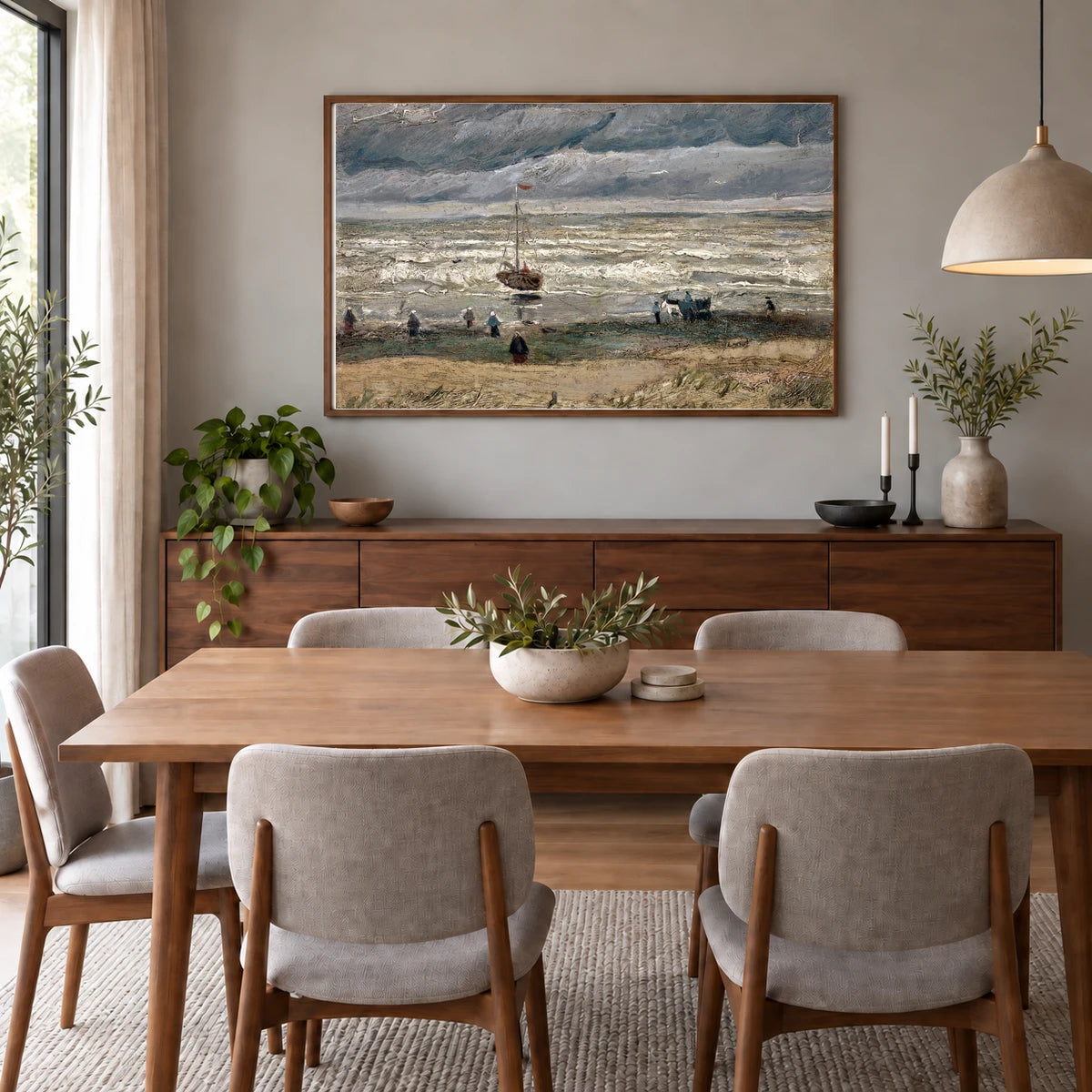 Van Gogh XXVIII — Vincent van Gogh shown in a styled interior