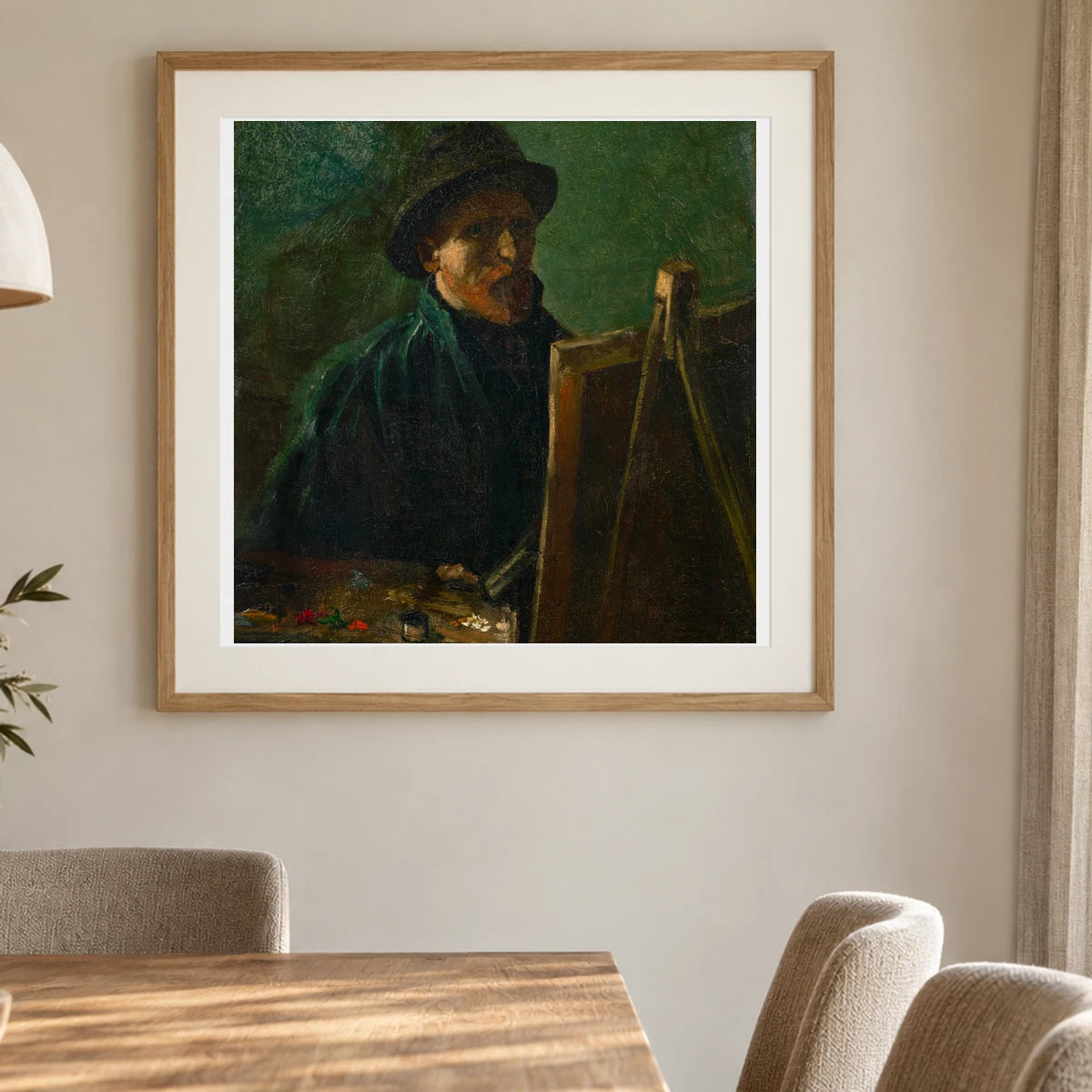 Van Gogh XXX — Vincent van Gogh shown in a styled interior