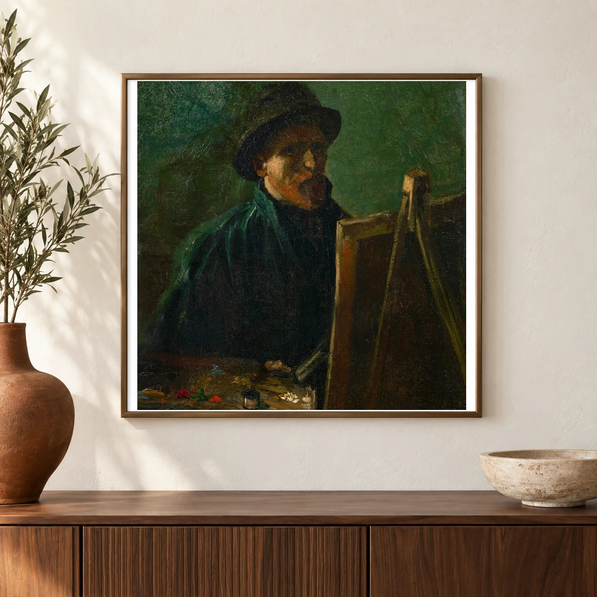 Van Gogh XXX — Vincent van Gogh shown in a styled interior