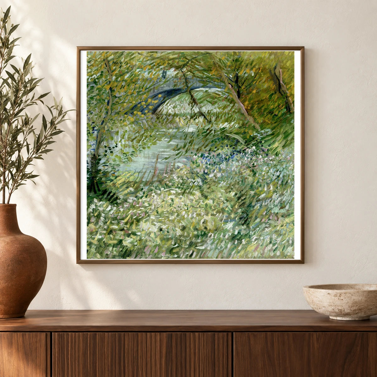 Van Gogh XXXII — Vincent van Gogh shown in a styled interior