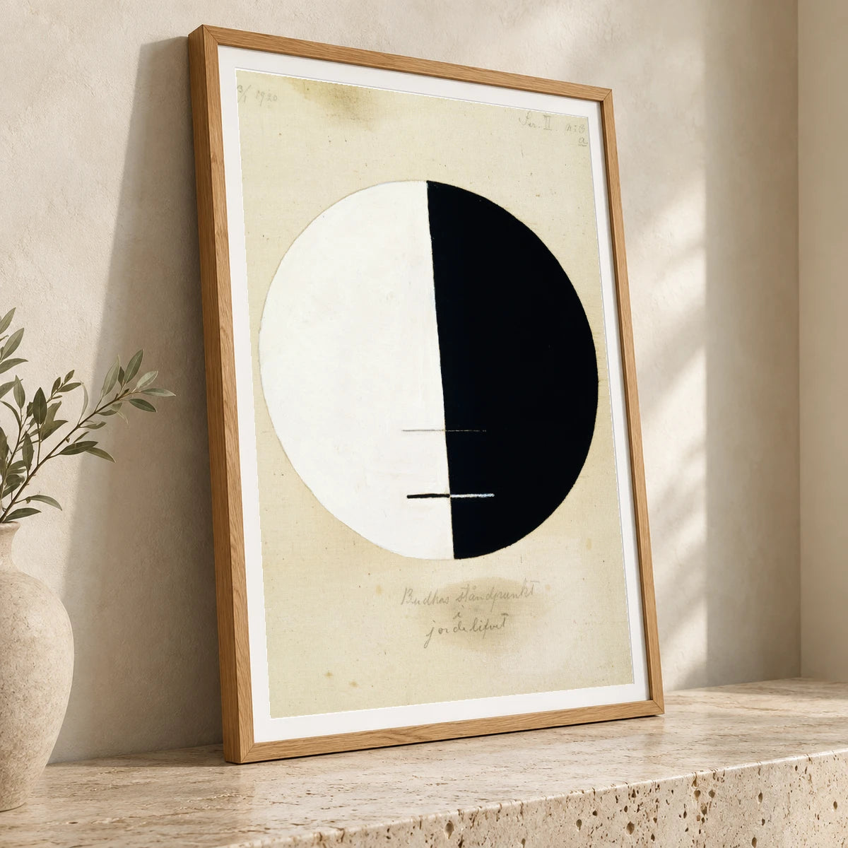 Buddhas Standpoint In The Earthly Life No. 3 (1920) — Hilma af Klint hilma af klint print by SaamCrafts