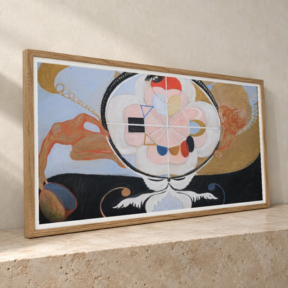 Evolution, No. 13, Group Vi (1908) — Hilma af Klint hilma af klint print by SaamCrafts