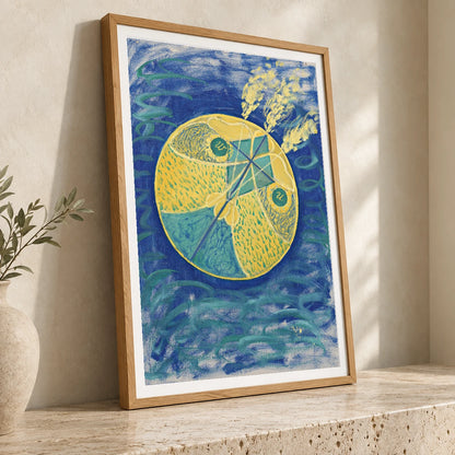Group I, No. 7, Primordial Chaos (1906 1907) — Hilma af Klint hilma af klint print by SaamCrafts
