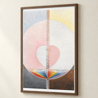 Group Ix,uw No. 25, The Dove, No. 1 (1915) — Hilma af Klint hilma af klint print by SaamCrafts