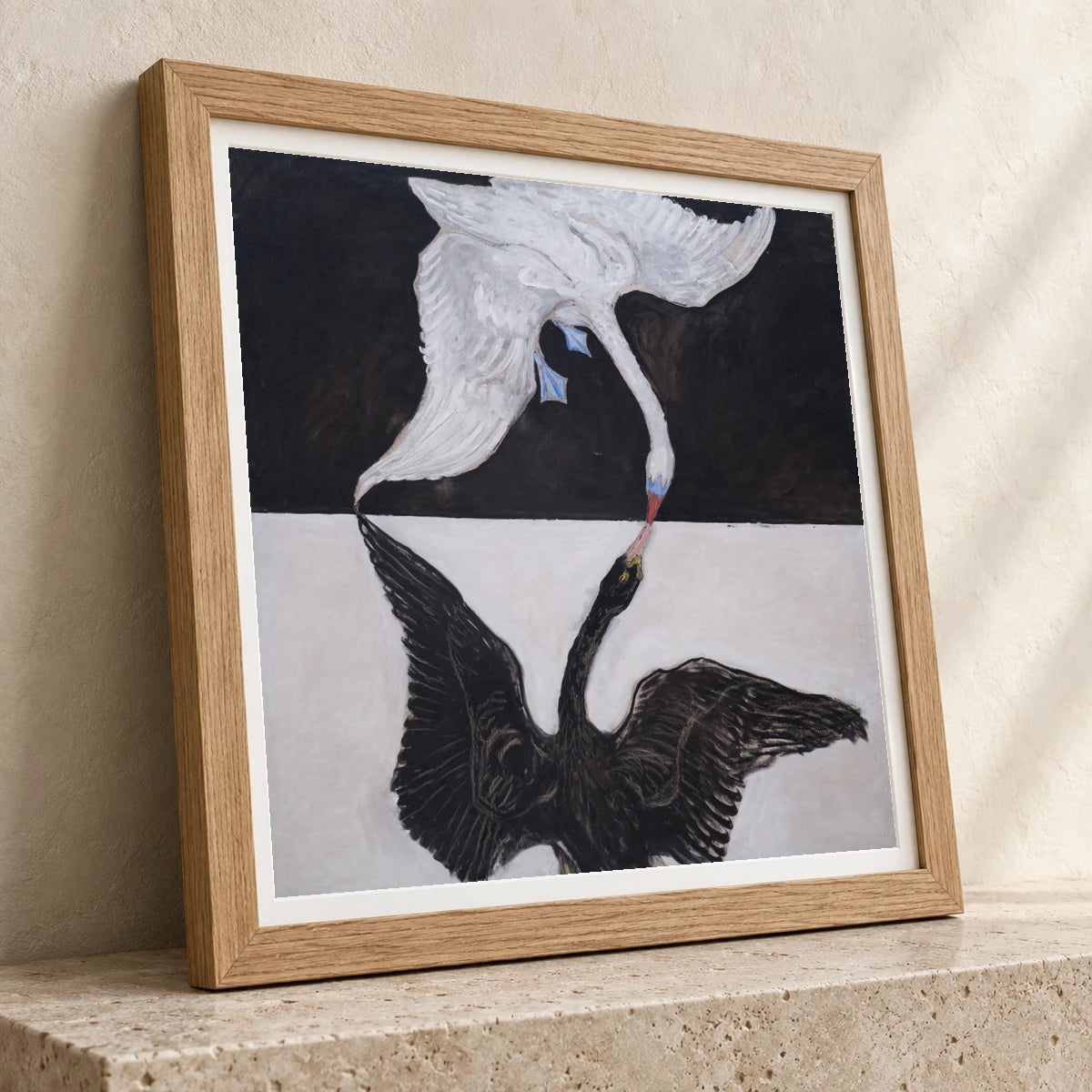 Group Ix Suw, The Swan, No. 1 (1915) II — Hilma af Klint hilma af klint print by SaamCrafts