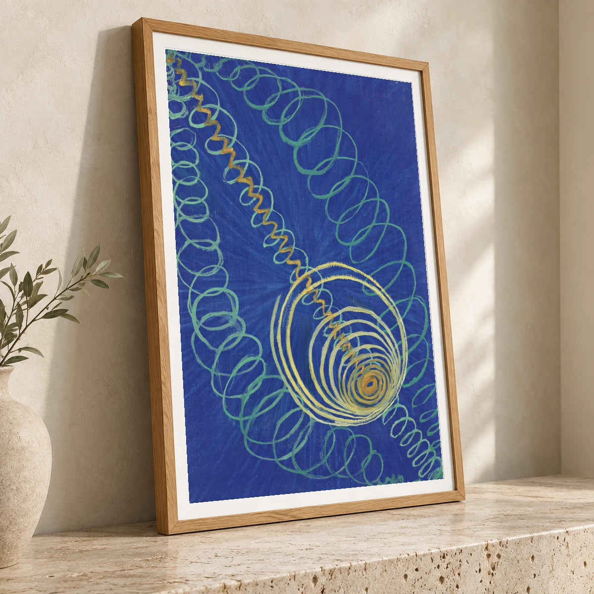 Primordial Chaos, No. 16, The Wu Rosen Series. Grupp 1 (1906 07) — Hilma af Klint hilma af klint print by SaamCrafts