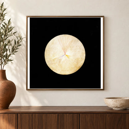 Series Suw, No 14 Swan (1914 1915) — Hilma af Klint shown in a styled interior