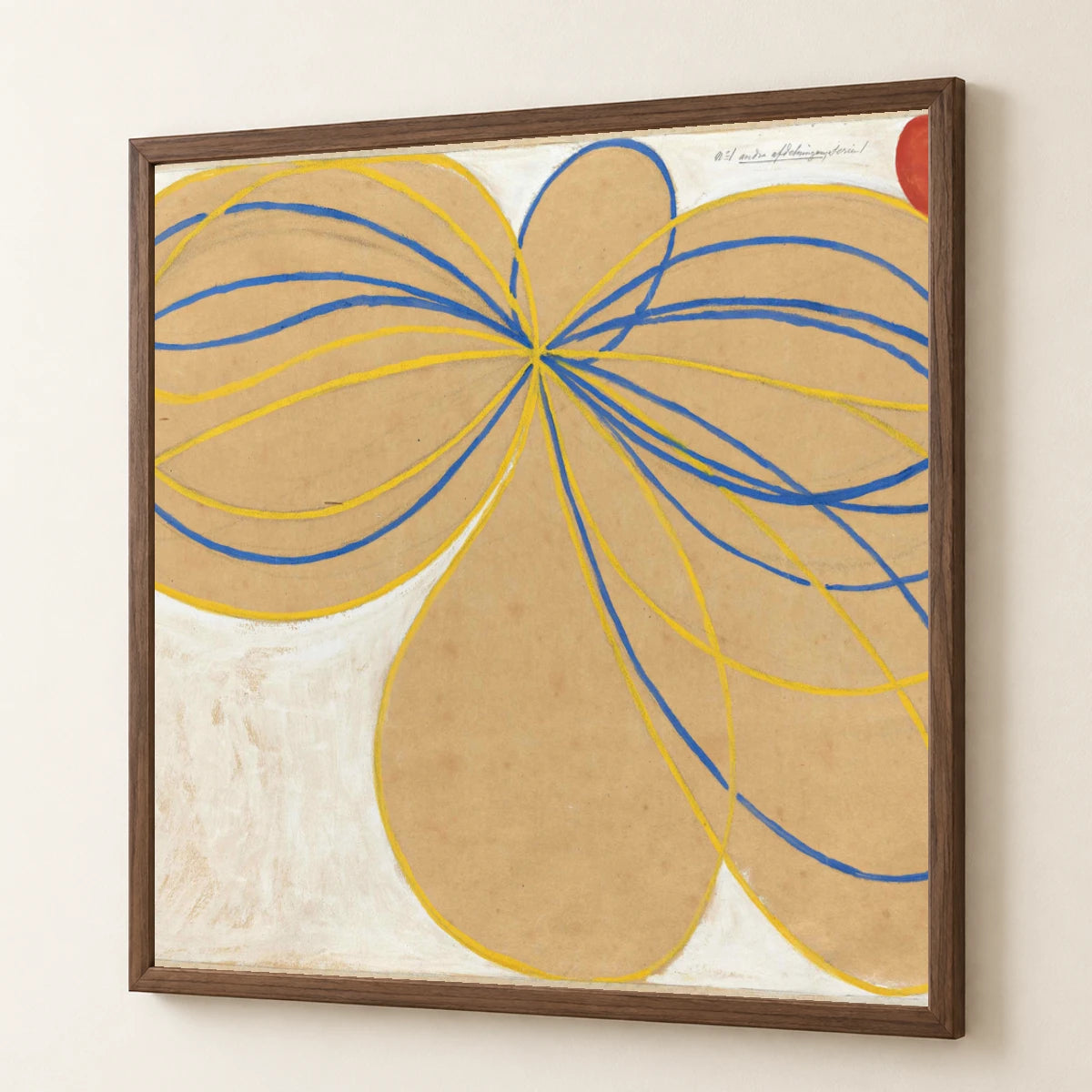 The Seven Pointed Star No. 1 (1908) — Hilma af Klint hilma af klint print by SaamCrafts