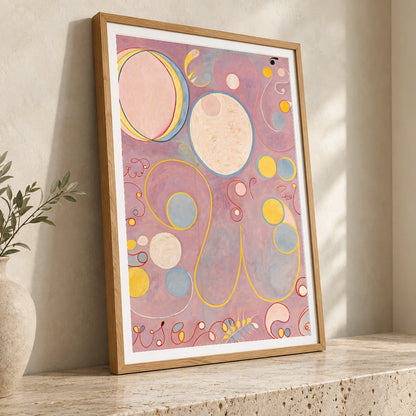 The Ten Largest, No. 8, Adulthood (1907) — Hilma af Klint hilma af klint print by SaamCrafts
